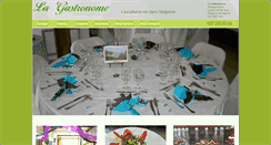 Desktop Screenshot of lagastronome.ch