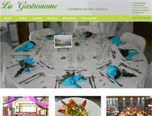 Tablet Screenshot of lagastronome.ch